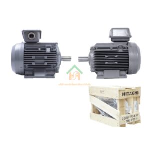 มอเตอร์ ฮิตาชิ HITACHI มอเตอร์ไฟฟ้า 5.0HP(3.70kw) 4Pole 3เฟส(220/380V) รุ่น TFO-K ขาตั้ง 412073TR03 HIM18