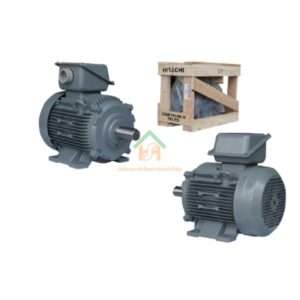 มอเตอร์ ฮิตาชิ HITACHI มอเตอร์ไฟฟ้า 10.0HP(7.50kw) 4Pole 3เฟส(380/415V) รุ่น TFO-KKขาตั้ง 412108TM03 HIM20