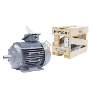 มอเตอร์ ฮิตาชิ HITACHI มอเตอร์ไฟฟ้า 1.0HP(0.75kw) 2Pole 3เฟส(220/380V) รุ่น TFO-K ขาตั้ง 412019TR03 HIM27