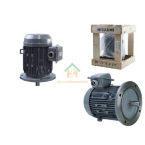 มอเตอร์ ฮิตาชิ HITACHI มอเตอร์ไฟฟ้า 3.0HP(2.20kw) 4Pole 3เฟส(220/380V) รุ่น VTFO-K หน้าจาน 412090TT05 HIM38