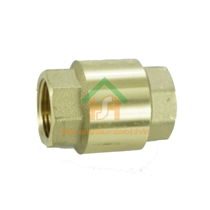สปริงเช็ควาล์วซันวา SANWA ขนาด 3/4 (6หุน) 1ตัว สปริงฟุตวาวล์ สปริงฟุตวาว ซันวา ซันว่า ทองเหลือง จำนวน 1 ชิ้น SANWA.SET.40