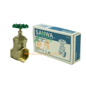 ประตูน้ำ ซันวา SANWA ขนาด 1 (1นิ้ว) ปะตูน้ำ ประตูน่ำ ปะตูน่ำ ปะตูน้าม ซันวา ซันว่า ทองเหลือง SANWA55