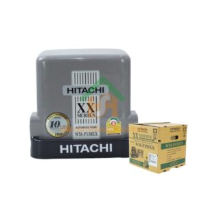ปั๊มน้ำฮิตาชิ Hitachi ชนิดแรงดันคงที่ รุ่น WM-P150XX ขนาด 150 วัตต์ ปั๊มน้ำราคาถูก ถังเหลี่ยม WM-P150XX