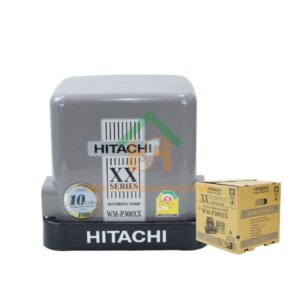 ปั๊มน้ำฮิตาชิ Hitachi ชนิดแรงดันคงที่ รุ่น WM-P300XX ขนาด 300 วัตต์ ปั๊มน้ำราคาถูก ถังเหลี่ยม WM-P300XX