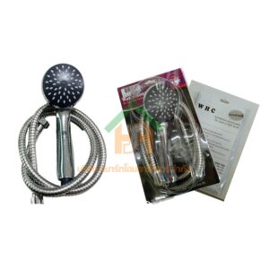 ฝักบัวอาบน้ำ ฝักบัวระบบสีโครเมี่ยม รุ่น W-1023 ยี่ห้อ Water House Center SHOP009.WHC.01.05