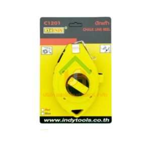 ปักเต้า INDY ปักเต้า ตีเส้น ความยาว 4,5 เมตร หัวสายเป็นเขี้ยวล๊อค Chalk Line Reel รุ่น C1201