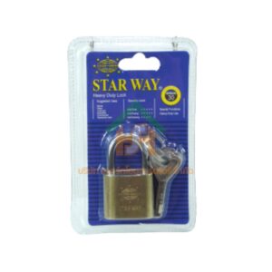 STARWAY กุญแจบ้าน กุญแจ กุนแจ ระบบลูกปืน กุญแจล็อคบ้าน แม่กุญแจ+ลูกกุญกุญแจบ้าน คอสั้น แกนสั้น ขนาด 30 มิล SHOP015.STW.19