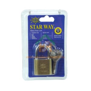 STARWAY กุญแจบ้าน กุญแจ กุนแจ ระบบลูกปืน กุญแจล็อคบ้าน แม่กุญแจ+ลูกกุญกุญแจบ้าน คอสั้น แกนสั้น ขนาด 40 มิล SHOP015.STW.20