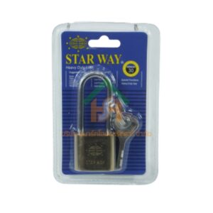 STARWAY กุญแจบ้าน กุญแจ กุนแจ ระบบลูกปืน กุญแจล็อคบ้าน แม่กุญแจ+ลูกกุญกุญแจบ้าน คอยาว แกนยาว ขนาด 40 มิล SHOP015.STW.23