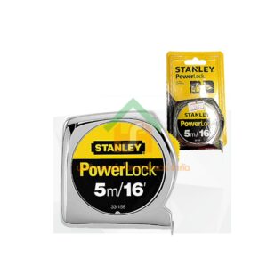 ตลับเมตรสแตนเลย์ STANLEY POWERLOCK ยาว 5 เมตร บรรจุ 1 ชิ้น ราคาถูก SHOP017.STANLEY.01