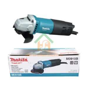 Makita เครื่องเจียรมากีต้า ลูกหมู รุ่น M0910B ขนาดใบเจียร์ 4 นิ้ว กำลังไฟฟ้า540วัตต์ ใช้กับงานทั่วไป สวิตซ์ท้ายเครื่อง SHOP023.MAKITA.01.02
