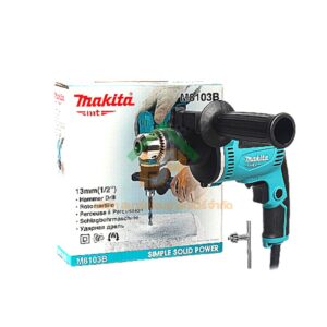 Makita สว่าน สว่านกระแทก มากีต้า รุ่น M8103B ประเภท Euro Type ขนาด 13 มม กำลังไฟฟ้า430 วัตต์ งานหนักซ้าย-ขวาได้ SHOP023.MAKITA.06.01